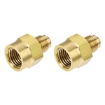 Brass Pipe Fitting, Sae 1/4" Flare Male To Npt Female Thread, 2pcs. Fixed Price $11.76.