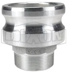 Dixon 3020-f-al Aluminum Type F Cam And Groove Reducing Hose Fitting, 3" Plug. Fixed Price $58.97.