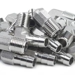 Ltwfitting 90 Degree Elbow Stainless Steel 316 Barb Fitting 3/8 Id Hose X 1/4 Ma. Fixed Price $31.58.