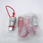4 Pack Summit 1/2" Ag Hydraulic Poppet Valve Quick Connect Couplers Ag12f-08n. Fixed Price $51.14.