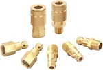 T Tanya Hardware Coupler And Plug Kit (7 Piece), Automotive Type C, 1/4 Inch Npt. Fixed Price $38.03.