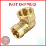 Uxcell Brass Pipe Fitting 90 Degree Street Elbow G 1/2 Female X 3/4. Fixed Price $13.89.