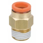 Smc Kq2h13-04as Push-fit Adapter Fitting, Push-to-connect X Mbspt, 1/2 In Tube. Fixed Price $4.69.