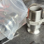 Dixon Stainless Npt Male Fitting 100-fha. Fixed Price $75.00.