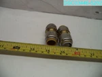 Qty=2: 1/2" X Sharkbite Brass Push To Connect Coupling Fitting F12223c. Fixed Price $18.72.