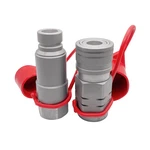1/2 Flat Face Hydraulic Under Pressure Quick Couplers Set - Sae Thread. Fixed Price $49.00.
