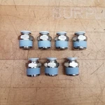 Lot Of 7 - Festo 533226 Push-in Fitting, Nbr, Grey, Male, Straight, Qb1238um. Fixed Price $21.37.