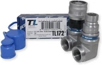 90 Deg. Elbow 3/4" Npt Thread 1/2 Body Flat Face Hydraulic Quick Connect (tl172). Fixed Price $94.45.