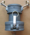 Pt Coupling 40cx30c Aluminum 4" X 3" Female Coupler - 316 Stainless Steel Levers. Fixed Price $79.97.