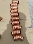 10 -mueller Streamline Copper Press Fitting 1-1/4 45 Elbow. Fixed Price $150.00.