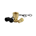 Lx-kzd 1/2 Npt Iso7241-b Brass Valve With Fkm Seal Quick Disconnec. Fixed Price $63.47.