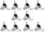 (10 Pack) 1-1/2" Aluminum Type C Camlock Female Coupler X Multi-barb Shank. Fixed Price $148.00.