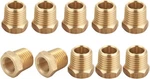 1/4 Npt Male Thread To 1/8 1/8" Female X 1/4" Male, Brass. Fixed Price $23.23.