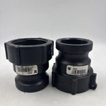 Lot Of 2 Green Leaf Glp 200a Polypropylene Gator Lock Cam Lever Coupling 2". Fixed Price $19.95.