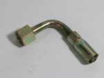 Weatherhead 04e-a64 1/4" Female Swivel Long Drop Elbow Fitting Used. Fixed Price $36.11.