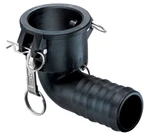 Kuriyama Pp200c90 Polypropylene 90 Female Coupler X Hose Shank 2" Size. Fixed Price $15.99.