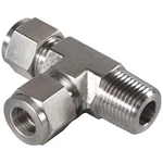 Brennan Industries Tee, Ss, Comp 1/4", Mnpt 1/4" N2605-04-04-04-ss. Fixed Price $45.86.