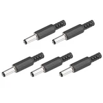 Uxcell 5.5 X 2.1mm Dc Male Connector Jack Solder Adapter Diy Barrel Black. Fixed Price $10.30.