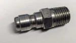 Used Hansen 1/4" Npt Stainless St Quick Connector Nipple Plug Non-valved Ll2-t15. Fixed Price $12.99.