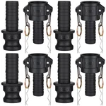 Camlock Fittings 1 Inch Type C & E Polypropylene Cam And Groove Hose Fitting .... Fixed Price $49.37.