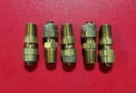 5x Parker Mc 68p-2-1 Poly-tite Male Connectors - Tube Size 1/8" New Lot Of 5. Fixed Price $9.99.