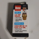 Oatey Water Hammer Arrestor 1/2" Mip Brass Copper Male-female #39177. Fixed Price $4.99.