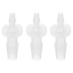 Pipe Reducer, 3-piece 1/4" To 1/8" Fitting White. Fixed Price $6.60.