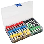 Xffcsec 70pcs 4awg Ferrule Connectors End Terminal Insulated Assorted Colors. Fixed Price $16.40.