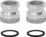 Safby 2 Pcs Aluminum Global Type A Cam And Groove Hose Fitting, Plug X Npt Fe.... Fixed Price $12.35.