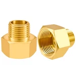 Sdtc Tech 2-pack Brass Pipe Fitting 1/2 1/2" X 3/4", 2p 1/2"male 3/4"female. Fixed Price $14.76.