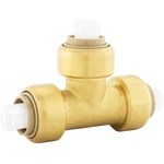Jones Stephens C77441lf 3/4" Plumbite Push On Tee - Brass. Fixed Price $24.85.