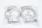 Lot Of 2 Vne High Pressure Clamp Bolted Sanitary Stainless Steel 304ss 13mhp3 3". Fixed Price $29.99.
