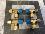 Swagelok/holland B-400-3-4tmt(lot Of 4)(lxc12d). Fixed Price $44.99.