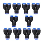 Metaland 5/16" Od Push To Connect Y Spliter 3 Way Wye Tube Od, Black. Fixed Price $14.76.