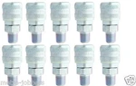 10 Pack Milton 776 A Style Quick Connect 1/4" Aro Male Npt Air Hose Coupler. Fixed Price $84.95.