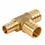 25 Pcs Efield 3/4"x1/2"x3/4" Pex Reducing Tee Brass Barb Crimp Fittings, No Lead. Fixed Price $28.99.
