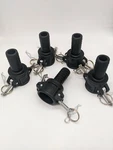 1" Polypropylene Cam Lock Fitting Camlock Lever 100c C100 Coupler Like Banjo 5pk. Fixed Price $14.00.