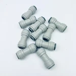10-pack John Guest Pi0416s Acetal Plastic Straight Equal Connector 1/2" Od Tube. Fixed Price $32.95.