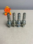 Grainger Approved 3lz77 Barbed Steam Hose Fitting,1/2",nptxbarb *lot Of (4) Fitt. Fixed Price $18.99.
