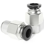 Tailonz Pneumatic Male Straight 4mm Tube Od X 1/8 Inch Npt Thread Push To Con.... Fixed Price $28.49.