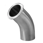 Steel & Obrien L2km-4-304 4" Butt Weld End X Clamp 45 Deg. Elbow - 304ss. Fixed Price $92.55.