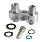 Ac Compressor Adapter For Ls Gm R4 Fitting Cnc Aluminum Straight. Fixed Price $22.99.