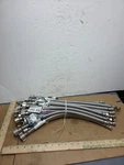 Qty: 25 Eastman 16" Flexible Toilet Connector Line, 7/8" Ballcock X 3/8". Fixed Price $75.00.