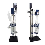 2l Laboratory Jacketed Reactor 110v Chemical Glass Glassreactor. Fixed Price $943.95.
