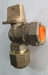 New Mueller B-24258 Angle Meter Lockable Brass Ball Valve 5/8 X 3/4" No-lead. Fixed Price $78.00.