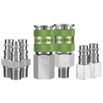 Legacy A53457fz 7 Piece Flexzilla Pro High Flow Coupler & Plug Kit - 1/4 In. Npt. Fixed Price $30.76.