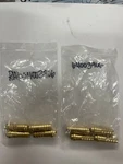 Radnor Model 20, 1-15/32" Long - 3/8" Id Brass Fuel Gas/oxygen Hose Nipple Qty:8. Fixed Price $15.30.