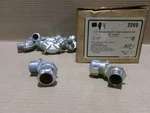 Thomas & Betts 2269 Box Of 9 1/2" Strain Relief Cord Connector 90* Angle Ak. Fixed Price $99.99.