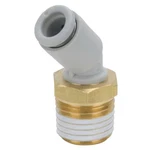 Smc Kq2k16-03as Push-fit Elbow Fitting, Push-to-connect X Mbspt, 16mm Tube Od,. Fixed Price $4.55.