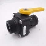 Banjo Vsfmt200 2" Male Npt X Adapter Two-way Ball Valve Polypropylene. Fixed Price $47.99.